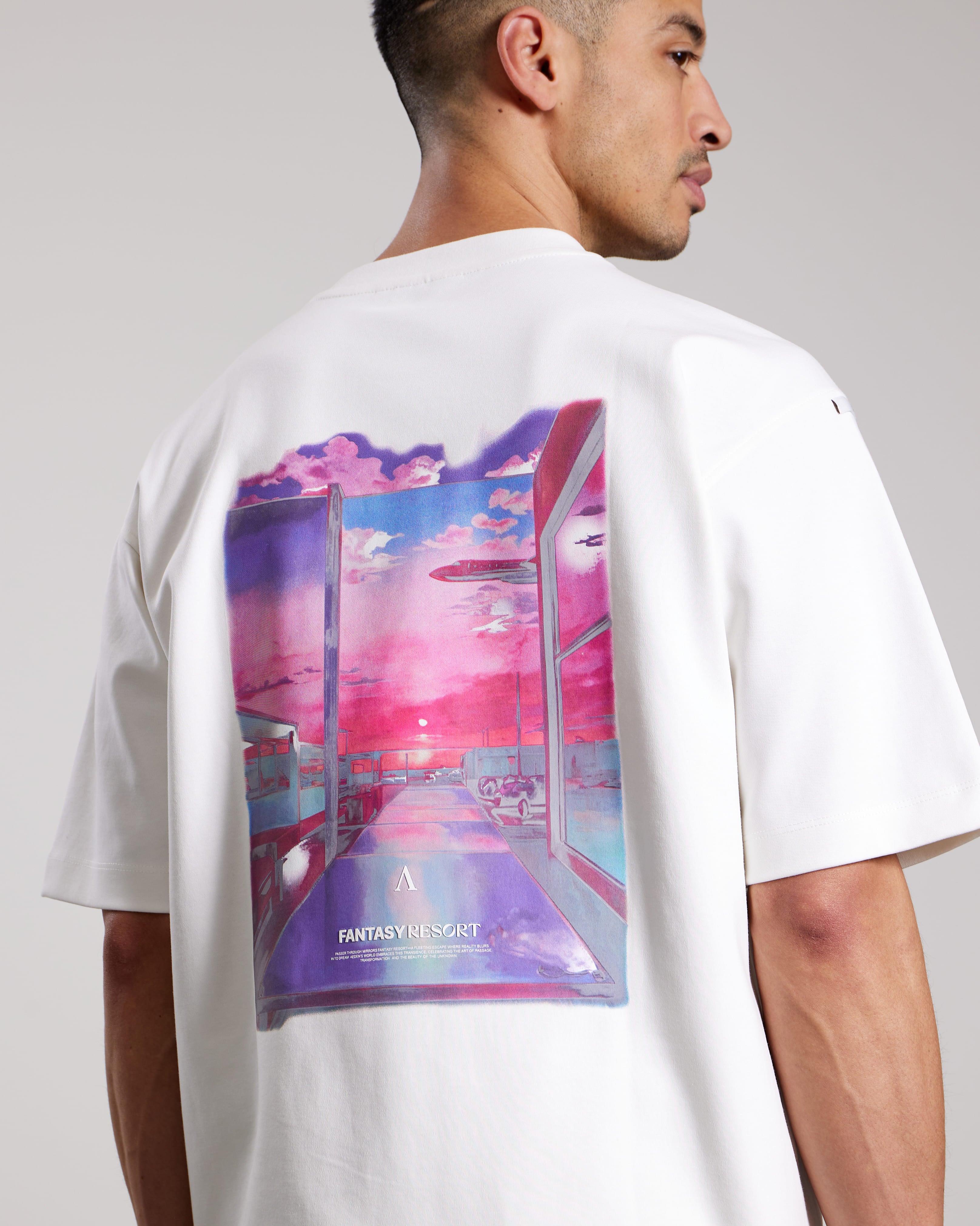 AEDEN CASSIAN TEE | Off White