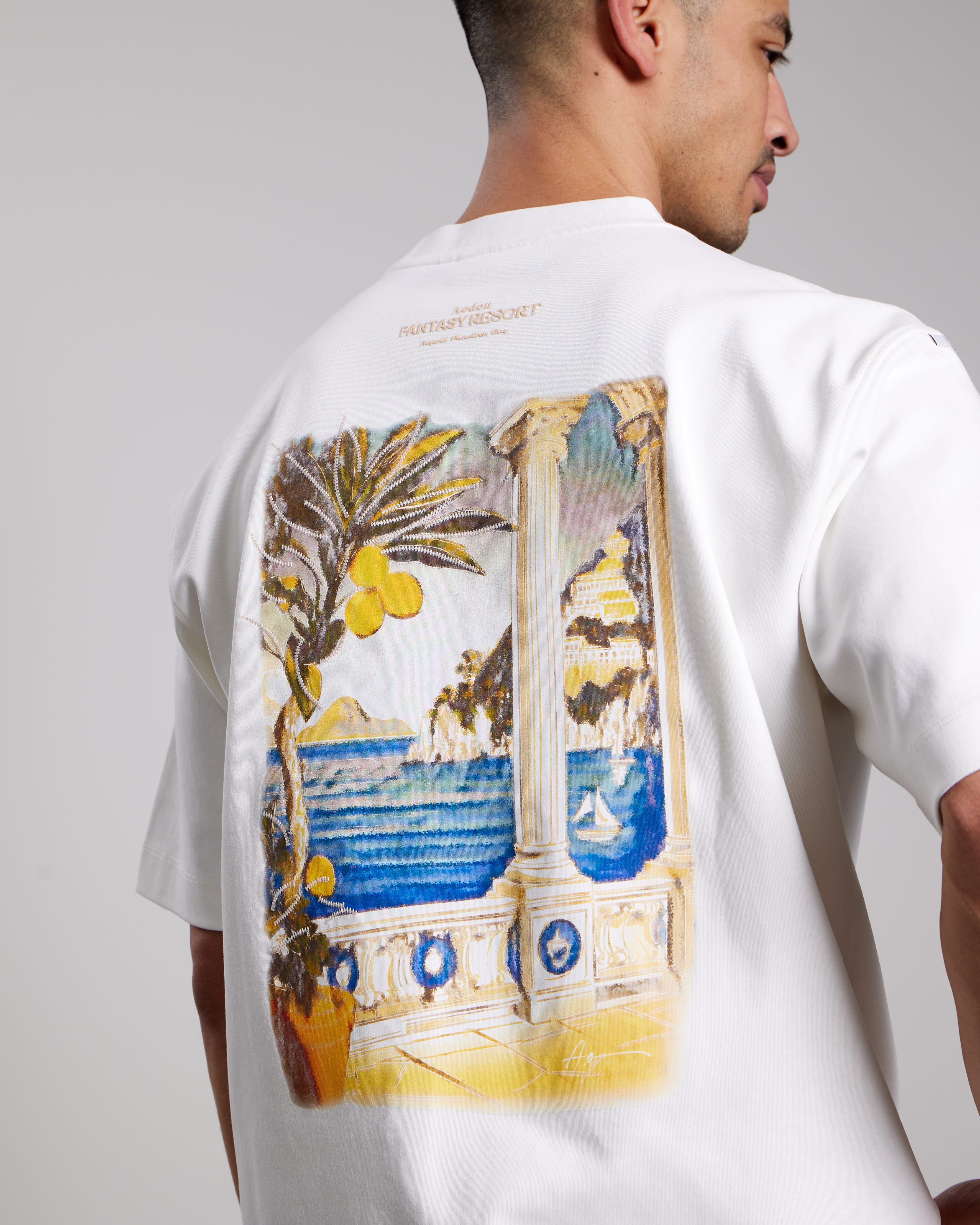 AEDEN ARDIO TEE | Off White