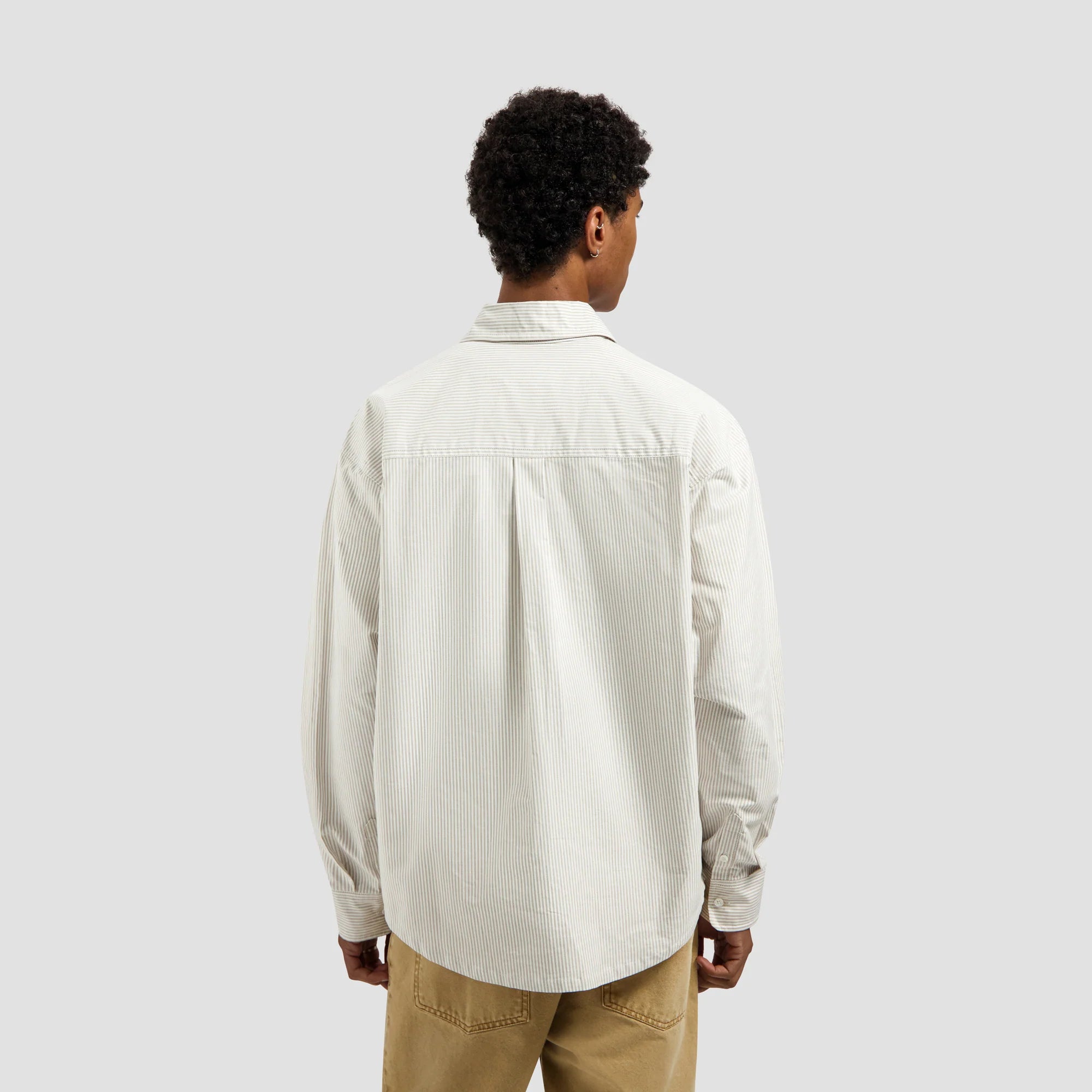 OLAF OVERSIZED STRIPE OXFORD SHIRT Treehouse