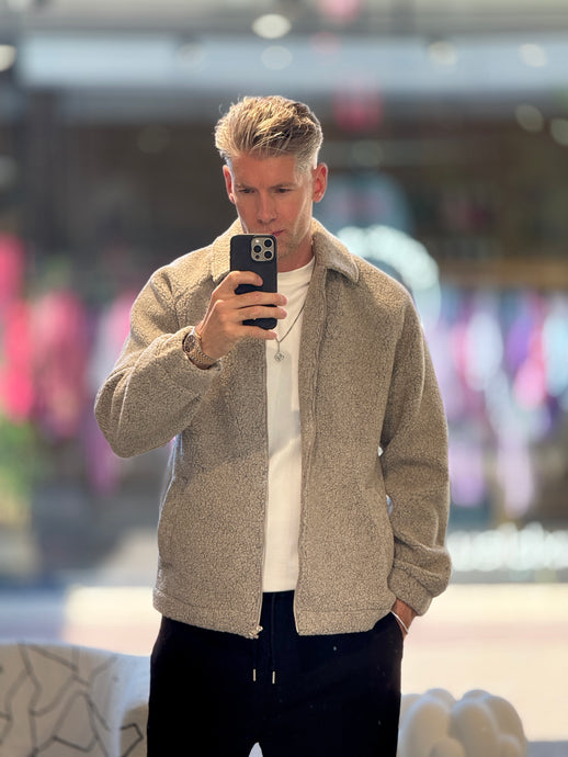 GOOD PEOPLE JTEDDY ZIP JACKET