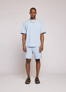 AEDEN AHIKA TEE | CORN BLUE