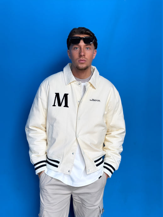 MERCER THE VARSITY POLO Off-White