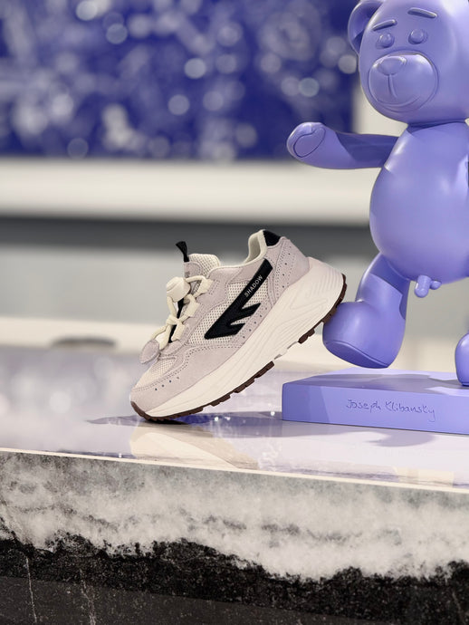 HI-TEC HTS KIDS SHADOW LACE - Offwhite / Black