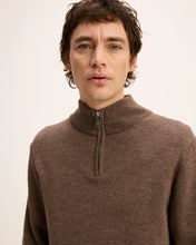 Afbeelding in Gallery-weergave laden, GOOD PEOPLE Kamark Zipper Knit Mid Brown