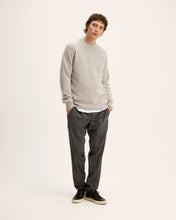 Afbeelding in Gallery-weergave laden, GOOD PEOPLE Kiosk Round Neck Knitwear Grey Melange