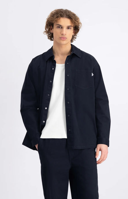 LAW OF THE SEA EUTERPE SOFT TWILL SHIRT Sky Captain