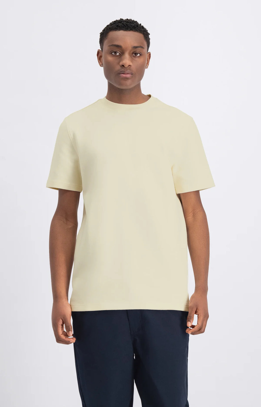 LAW OF THE SEA LUCID STRUCTURED TEE Coconut Milk
