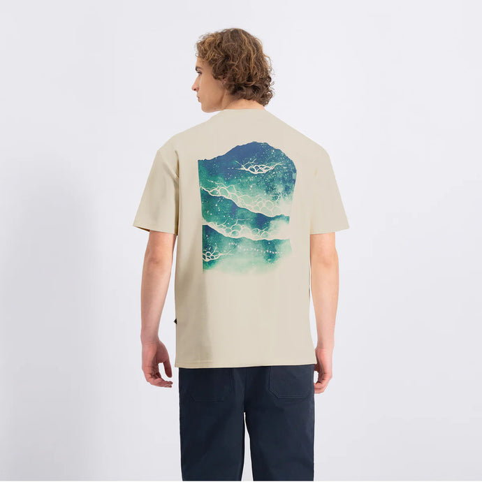 LAW OF THE SEA RIPTIDE ARTWORK TEE Coconut Milk