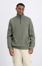 Afbeelding in Gallery-weergave laden, LAW OF THE SEA MIND HALF ZIP SWEATER Vetiver