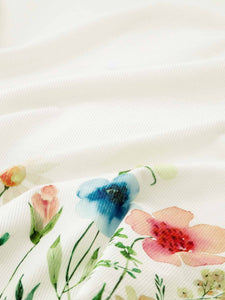 LAW OF THE SEA MEADOW FLOWER ARTWORK SHIRT Coconut Milk