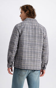 LAW OF THE SEA OCTOPUS MULTI COLOUR CHECK SHIRT Sky Captain