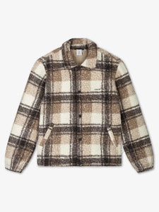 LAW OF THE SEA JULES SHORT CHECK JACKET Coconut Milk