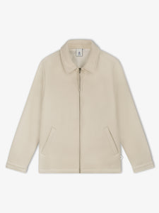 LAW OF THE SEA FJORD STRUCTURED SHIRT JACKET Sand