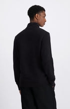 Afbeelding in Gallery-weergave laden, LAW OF THE SEA MIND HALF ZIP SWEAT Black