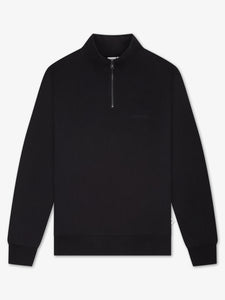 LAW OF THE SEA MIND HALF ZIP SWEAT Black