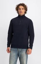 Afbeelding in Gallery-weergave laden, LAW OF THE SEA MIND HALF ZIP SWEAT Sky Captain
