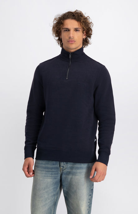 LAW OF THE SEA MIND HALF ZIP SWEAT Sky Captain