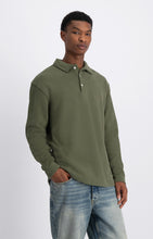 Afbeelding in Gallery-weergave laden, LAW OF THE SEA ERATO LONG SLEEVE SWEAT POLO Tea Leaf