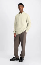 Afbeelding in Gallery-weergave laden, LAW OF THE SEA ERATO LONG SLEEVE SWEAT POLO Parchment