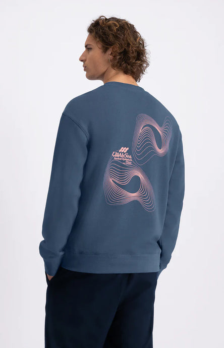 LAW OF THE SEA THEMIS CREWNECK SWEAT WITH BACKPRINT | BERING SEA