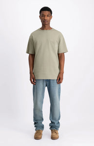 LAW OF THE SEA KOLTUR HEAVY JERSEY ICONIC T-SHIRT Aluminium
