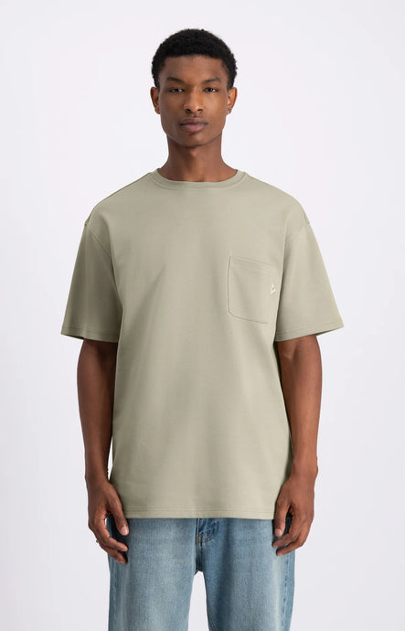 LAW OF THE SEA KOLTUR HEAVY JERSEY ICONIC T-SHIRT Aluminium