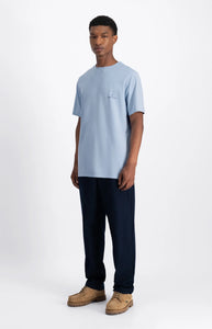 LAW OF THE SEA LAW LOGO T-SHIRT Celestial Blue