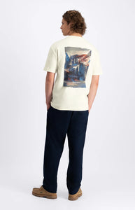 LAW OF THE SEA TUNDRA ARTWORK T-SHIRT Coconut Milk