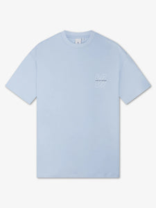 LAW OF THE SEA SEISMIC ARTWORK T-SHIRT Celestial Blue