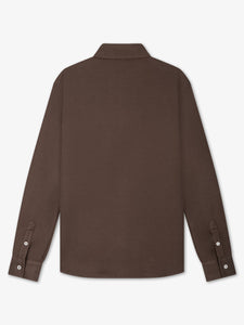 LAW OF THE SEA TROY SOFT HERRINGBONE SHIRT Canteen