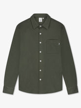 Afbeelding in Gallery-weergave laden, LAW OF THE SEA TROY SOFT HERRINGBONE SHIRT Tea Leaf