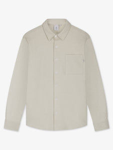 LAW OF THE SEA TROY SOFT HERRINGBONE SHIRT Sand