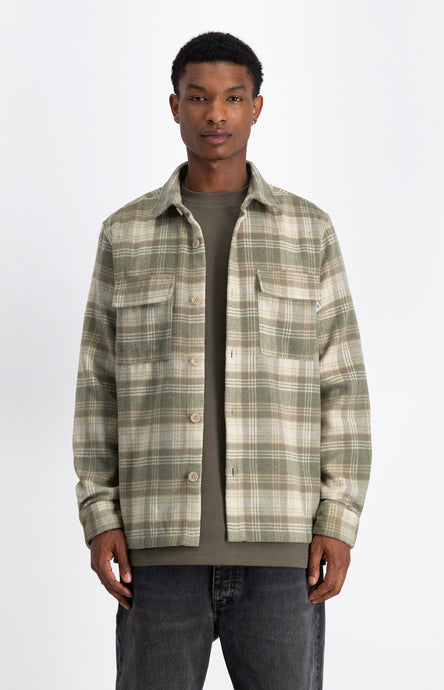 LAW OF THE SEA HARDI CHECK SHIRT Aliminium