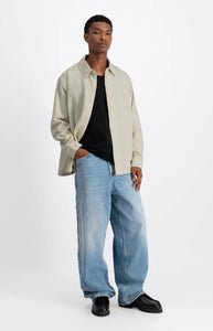 LAW OF THE SEA HAVOC CHENILLE CHECK SHIRT Coconut Milk
