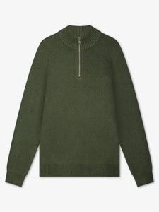 LAW OF THE SEA LAMAR HALF ZIP Tea Leaf