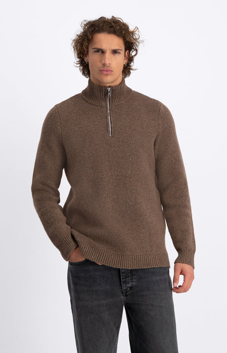 LAW OF THE SEA LAMAR HALF ZIP Fallen Rock