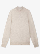 Afbeelding in Gallery-weergave laden, LAW OF THE SEA LAMAR HALF ZIP Coconut Milk Melange