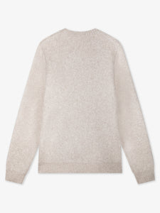 LAW OF THE SEA SYRINX CREWNECK Coconut Milk Melange