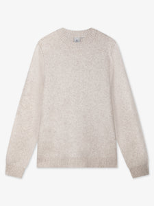 LAW OF THE SEA SYRINX CREWNECK Coconut Milk Melange