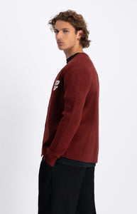 LAW OF THE SEA MONTY KNITTED CARDIGAN Sable