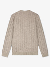 Afbeelding in Gallery-weergave laden, LAW OF THE SEA KIARA CABLE KNIT CREWNECK Aluminium