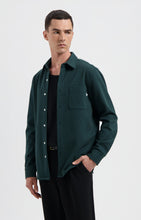 Afbeelding in Gallery-weergave laden, LAW OF THE SEA TROY SOFT HERRINGBONE SHIRT Sea Moss