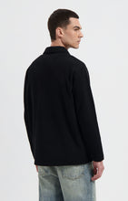 Afbeelding in Gallery-weergave laden, LAW OF THE SEA ERATO POLO SWEAT Black