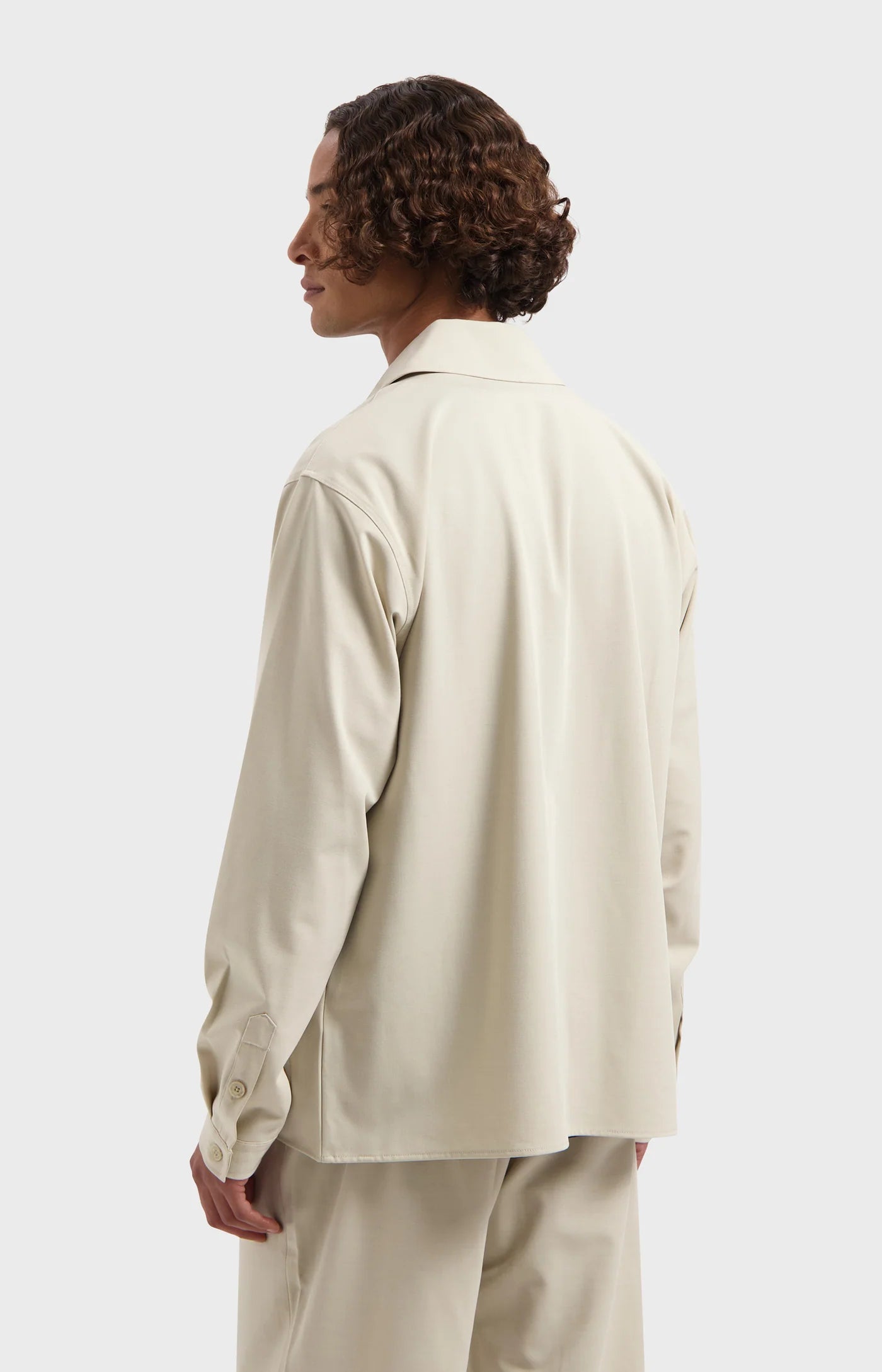 LAW OF THE SEA MARVIK SUIT SHIRT Almond Milk