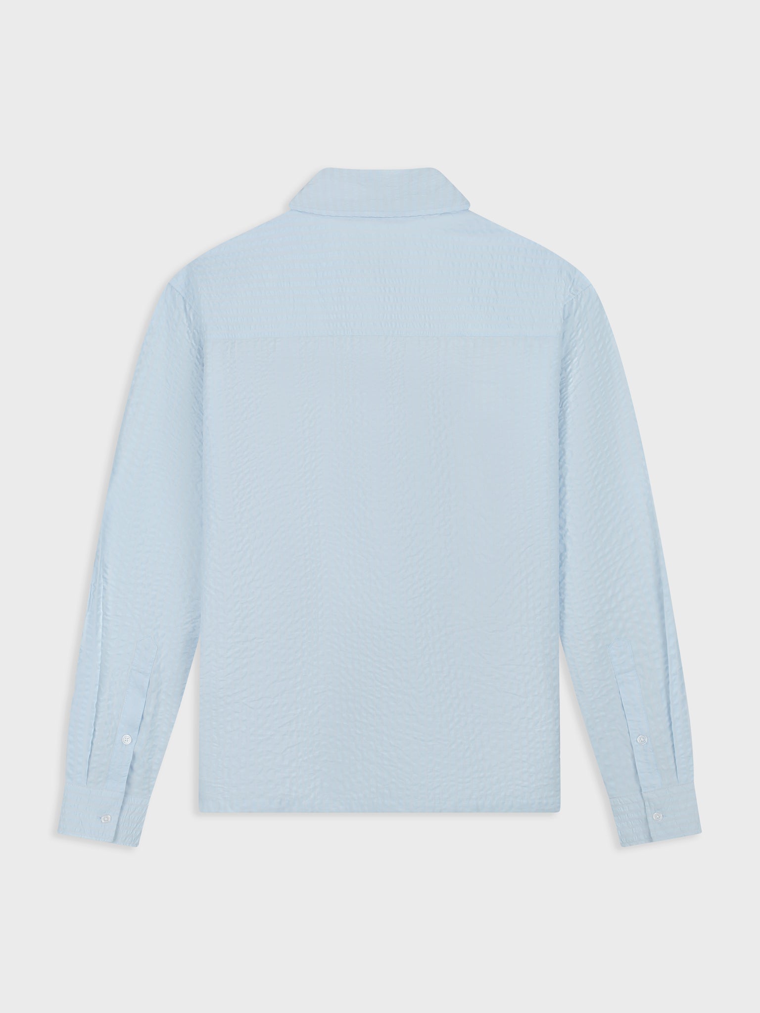 LAW OF THE SEA FLEUR STRIPED SEERSUCKER SHIRT Nantucket Breeze