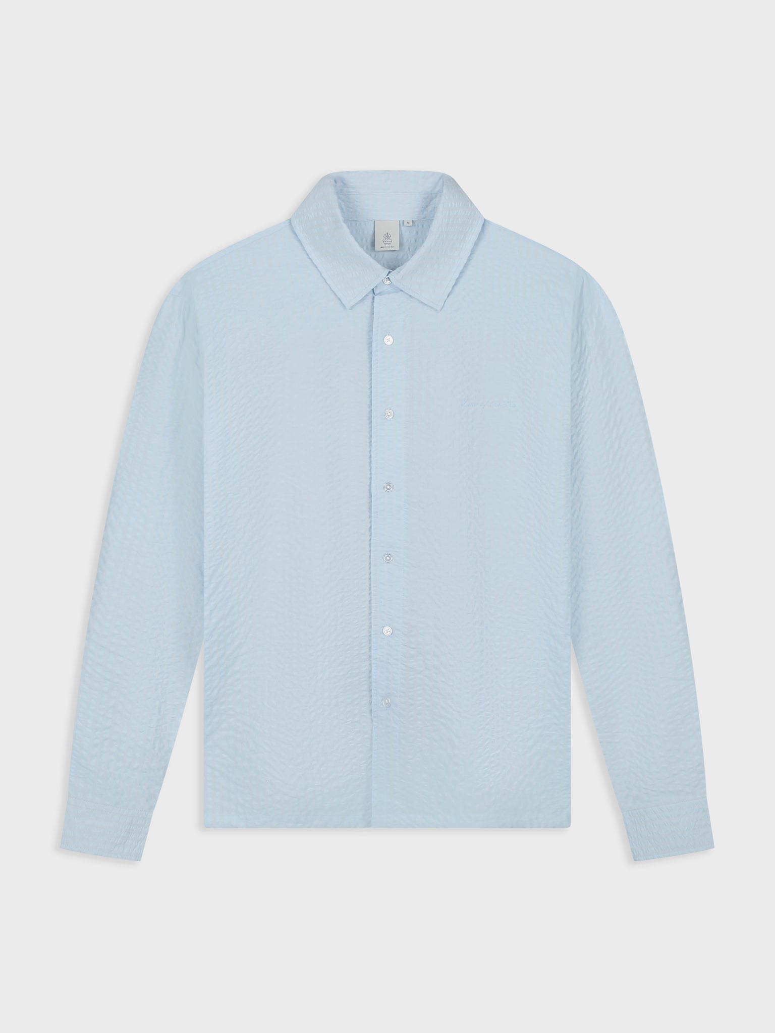LAW OF THE SEA FLEUR STRIPED SEERSUCKER SHIRT Nantucket Breeze
