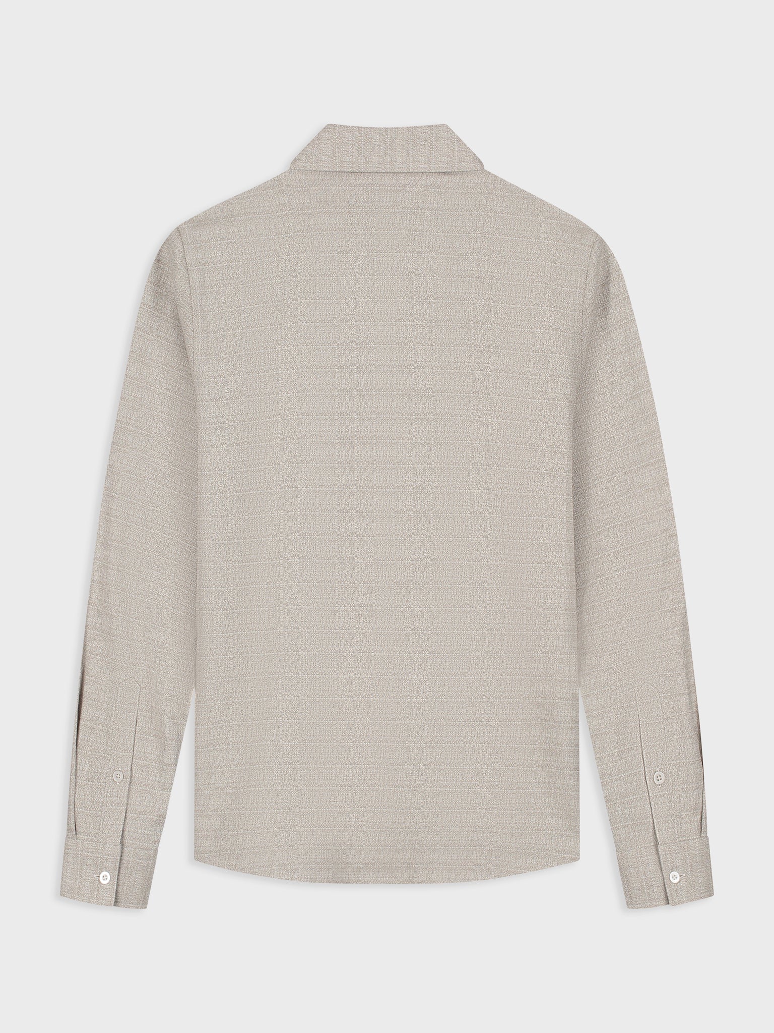 LAW OF THE SEA LORCAN STRUCTURED SHIRT Dune