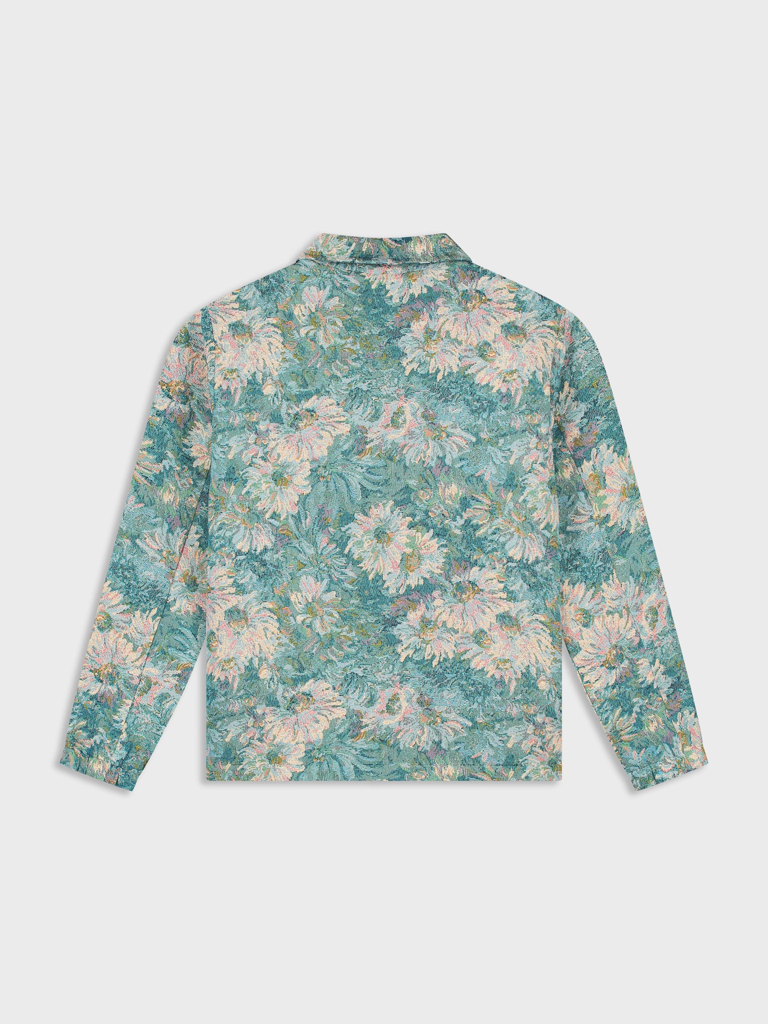 LAW OF THE SEA FERREN JACQUARD SHIRTJACKET Denim Blue