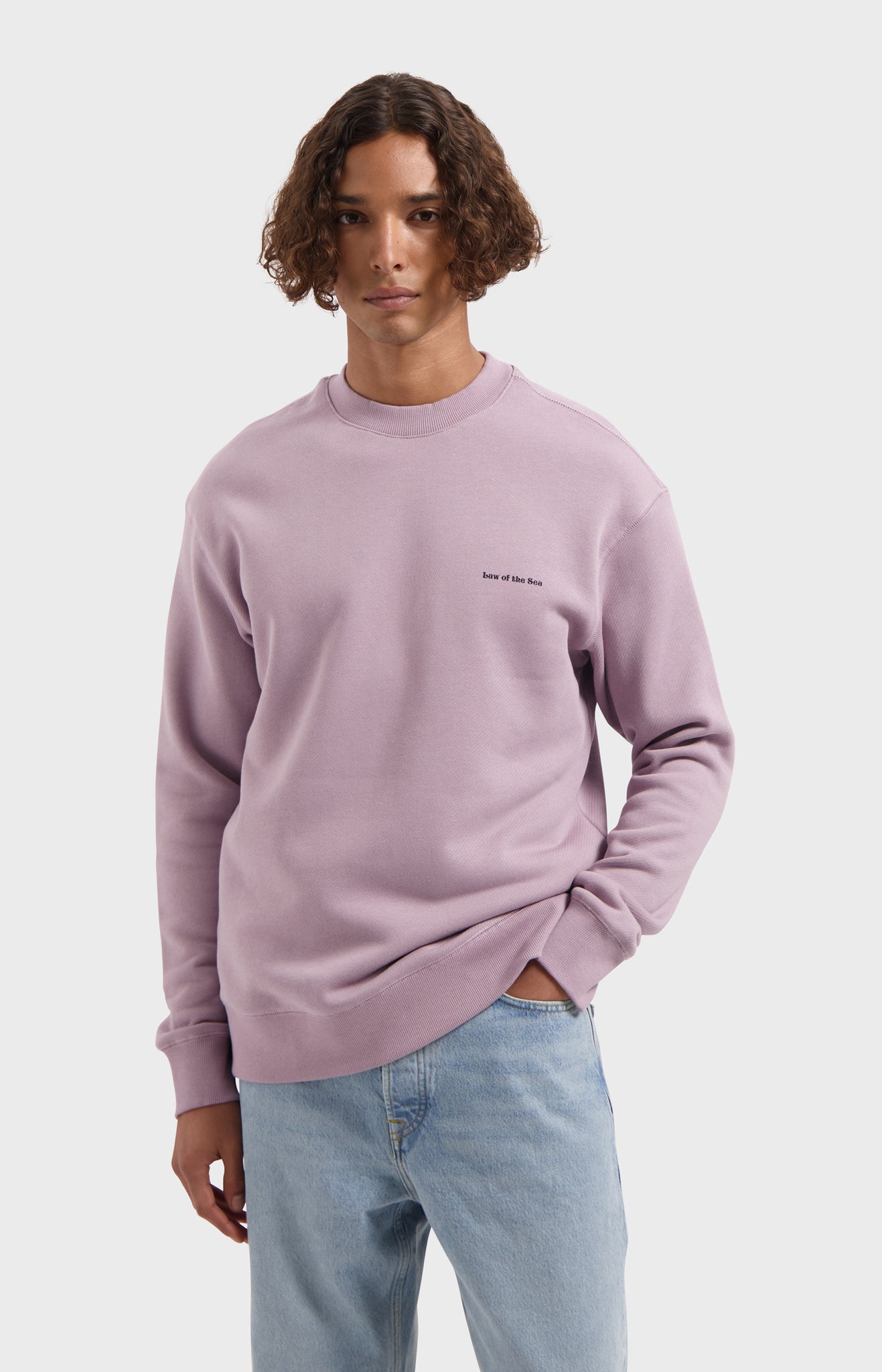 LAWC OF THE SEA THEMIS CREWNECK SWEAT WITH ARTWORK Nirvana
