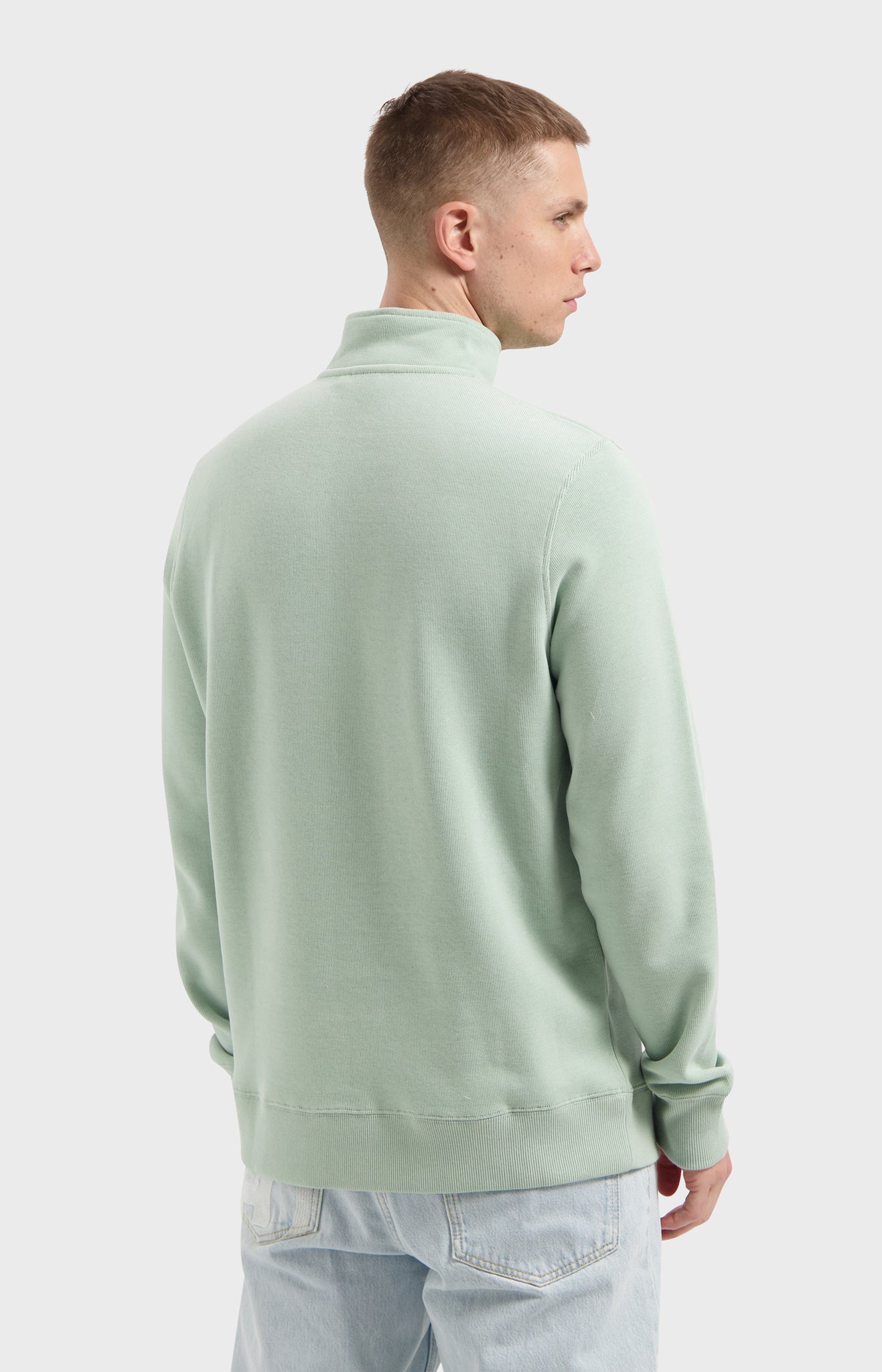 LAW OF THE SEA MIND HALFZIP SWEAT Jadeite